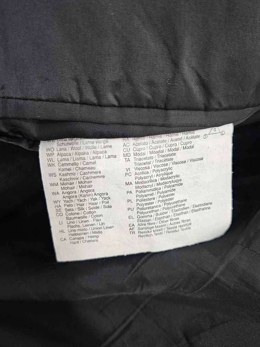 Relative Men's Dark Gray Classic Single-Breasted Blazer Made In Italy